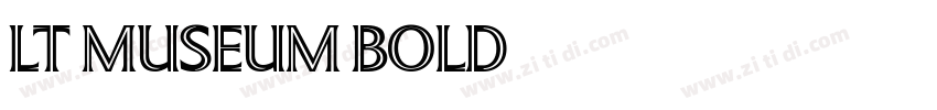 LT Museum Bold字体转换